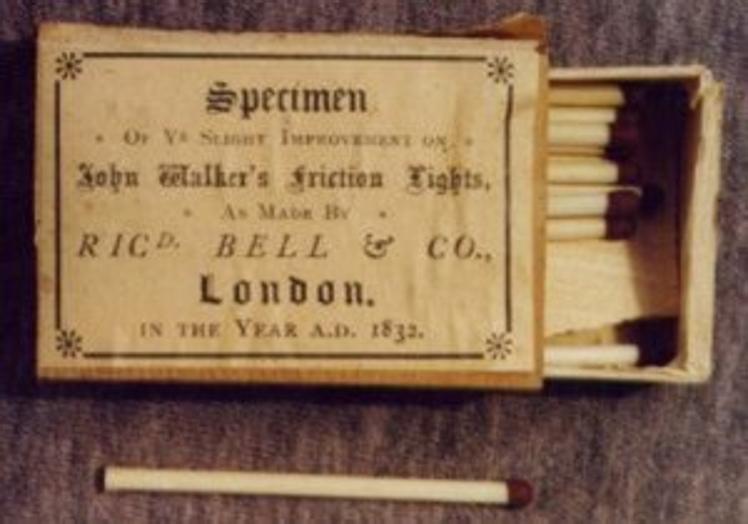 Las «cerillas lucifer» o «lucíferos», un invento inglés en 1826 de